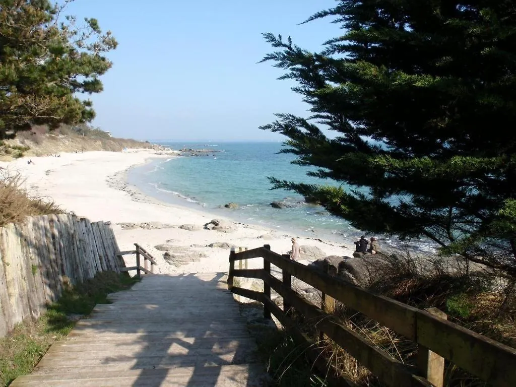Сasa de vacaciones Maisonnette Bretonne Typique Beg Meil Fouesnant Ty Breizh Plage